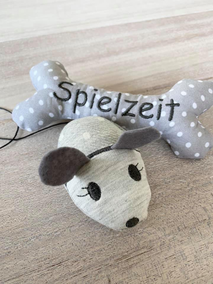 Fichier modèle broderie Souris peluche Stickzeit