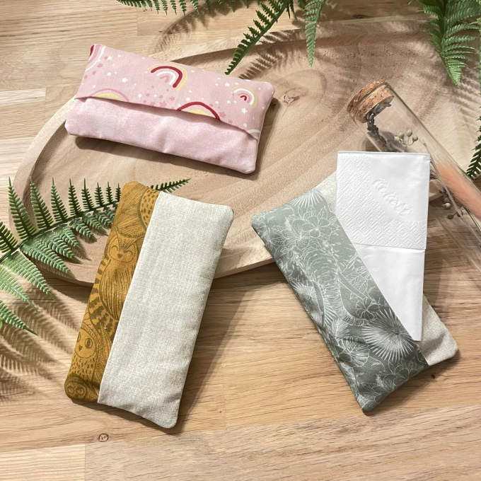 Fichier modèle broderie pochette à mouchoirs ITH Stickzeit
