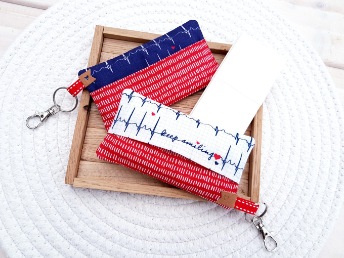 Fichier modèle broderie pochette à mouchoirs ITH Stickzeit