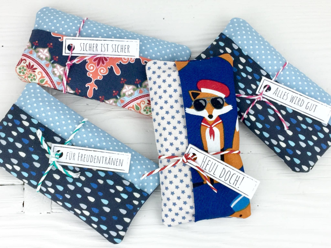 Fichier modèle broderie pochette à mouchoirs ITH Stickzeit