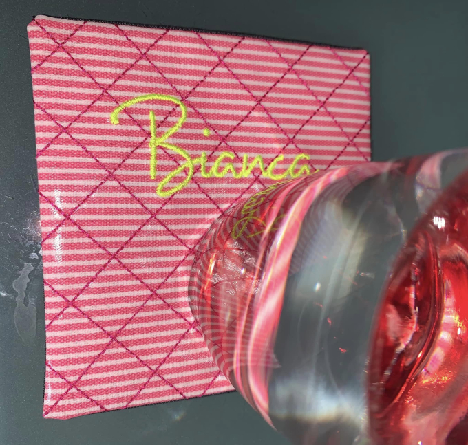 Fichier modèle broderie Sous-verres Stickzeit