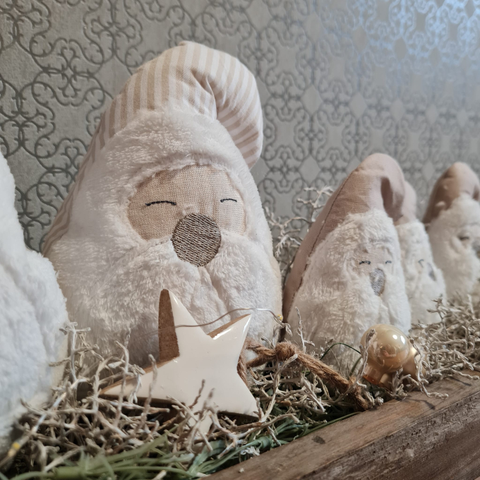Fichier modèle broderie Père Noël 3D Stickzeit