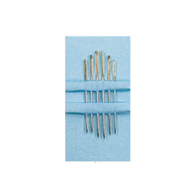 6 Aiguilles, Tapisserie avec pointe n°18-22 assorties