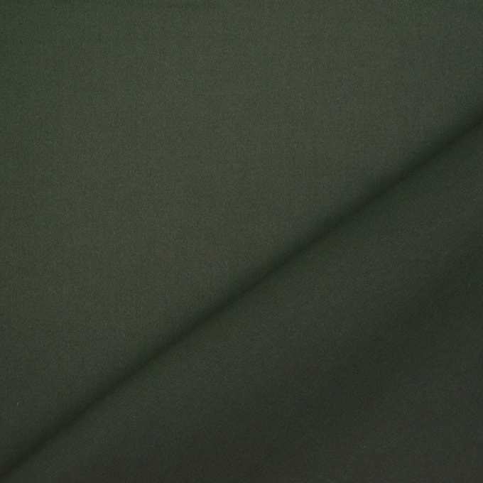Tissu satin de coton stretch, vert olive