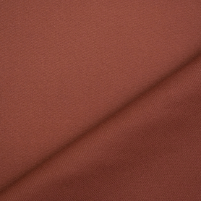 Tissu satin de coton stretch, terracotta
