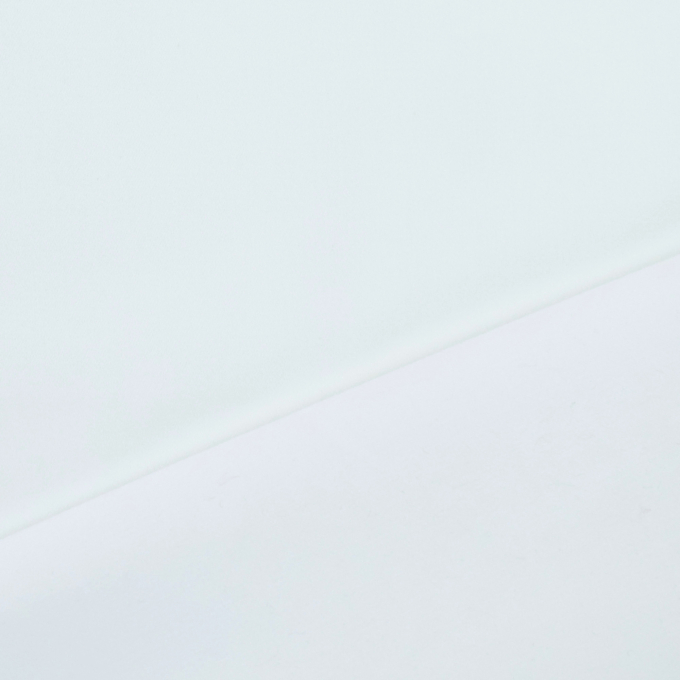 Tissu satin de coton stretch uni, blanc