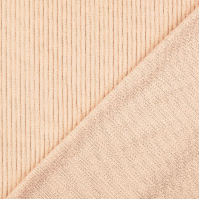 Stretch corduroy Soft-Finish, crèmekleurig