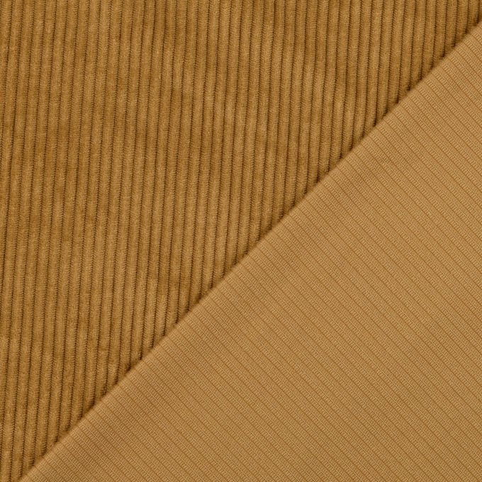 Stretch corduroy Soft-Finish, lichtbruin
