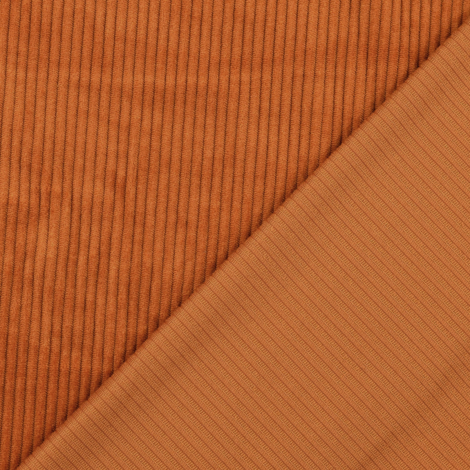 Stretch corduroy Soft-Finish, lichtterracotta