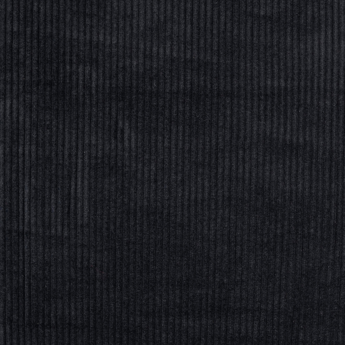 Stretch corduroy Soft-Finish, zwart