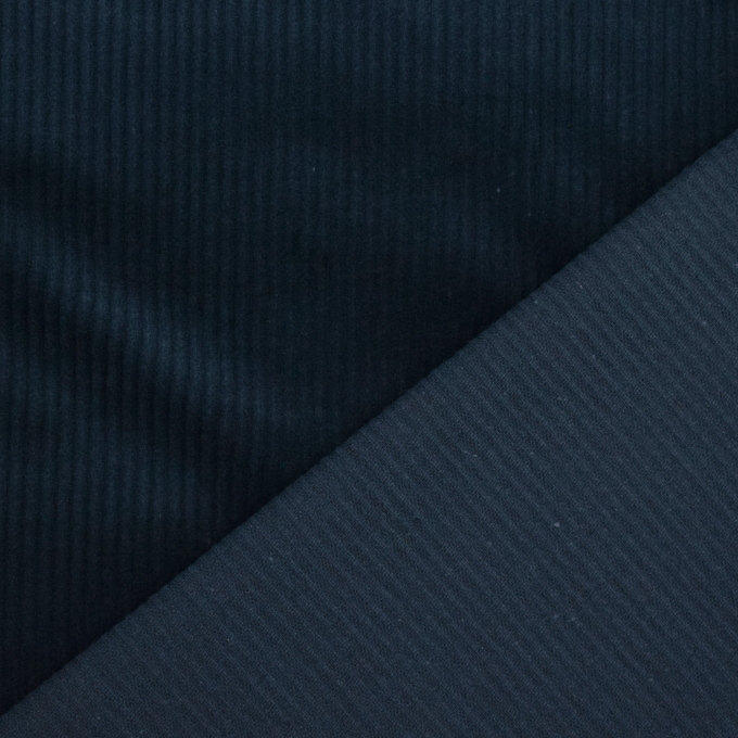 Stretch corduroy unikleurig, donkerblauw
