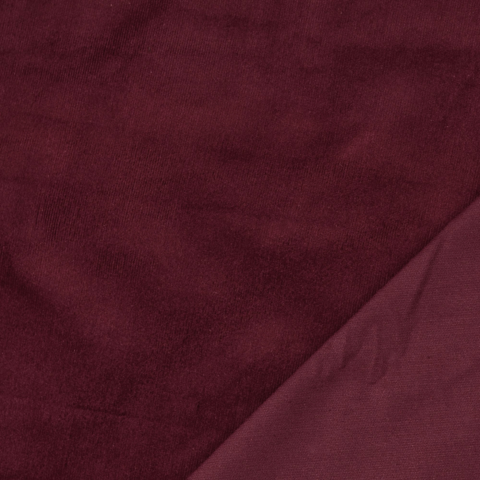 Stretch fijne corduroy, wijnrood
