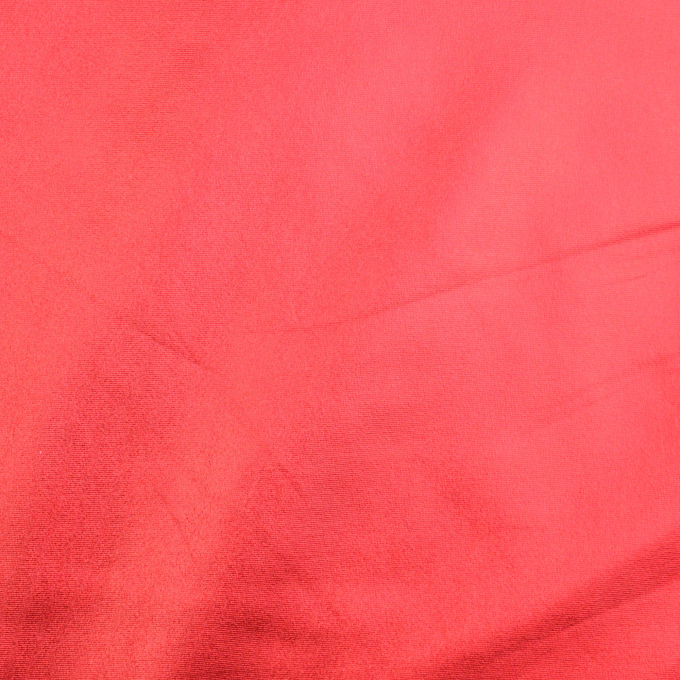 Tissu lamé jersey stretch effet vinyle, rouge