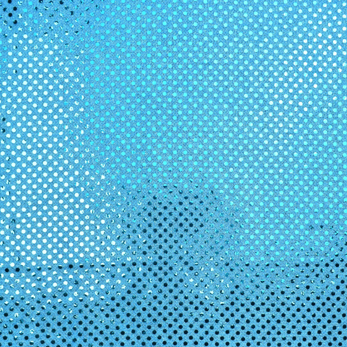 Tissu paillettes stretch, turquoise