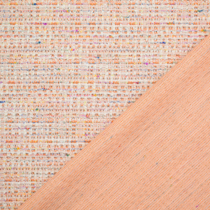 Stretch Tweed Sjanella, oranje