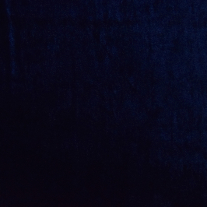 Stretch fluweel blauw