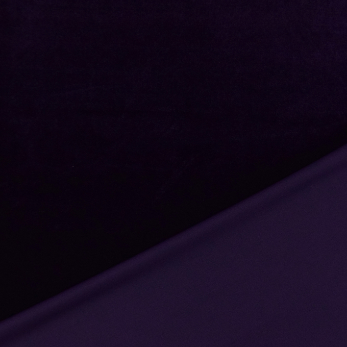 Tissu velours stretch, violet