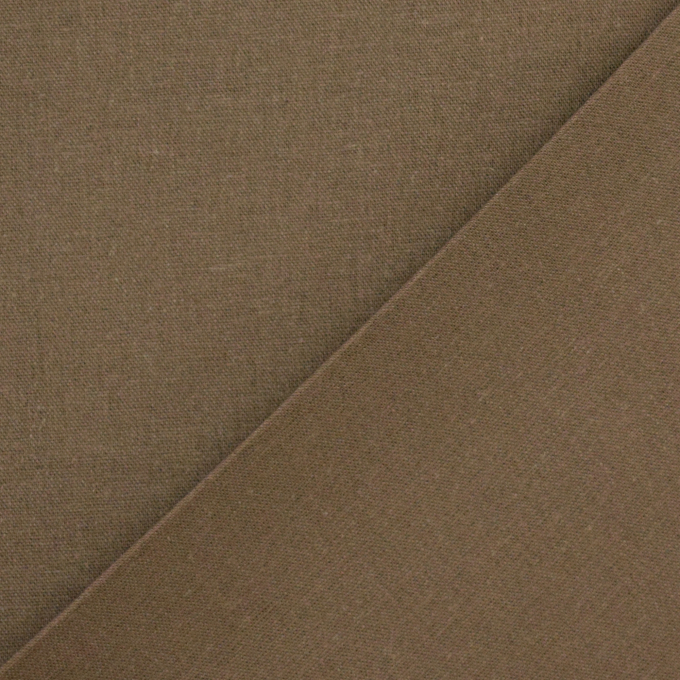 Stretch viscose linnen, bruin