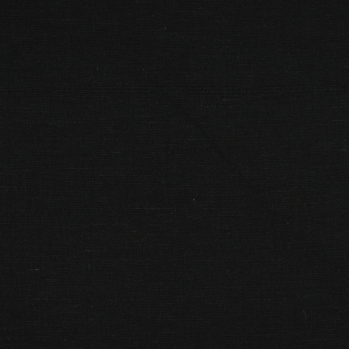 Tissu lin viscose stretch, noir