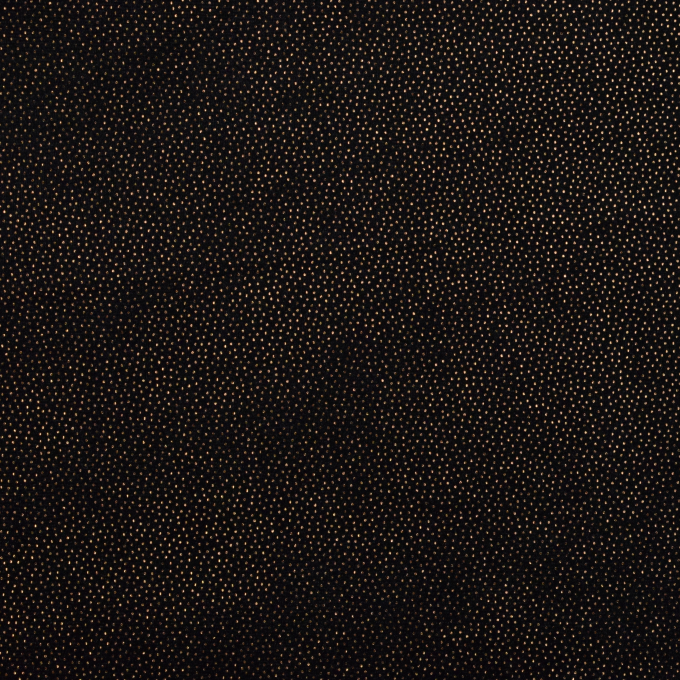 Tissu velours stretch Shine, noir