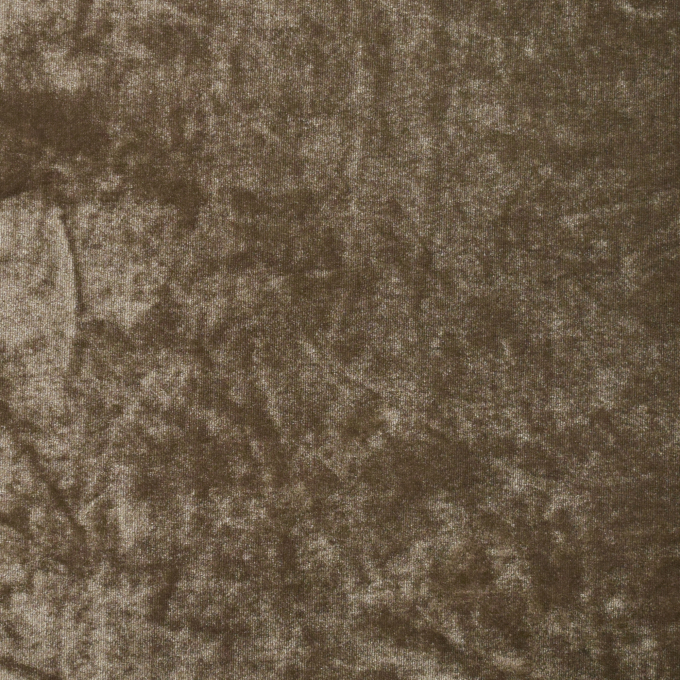Tissu velours stretch, gris taupe