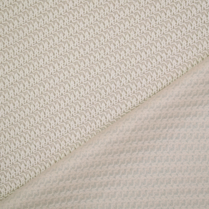 Tissu jersey en maille Fibre Mood, beige