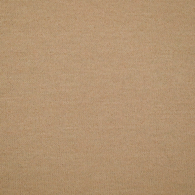 Knitted fabric Doubleface, light brown