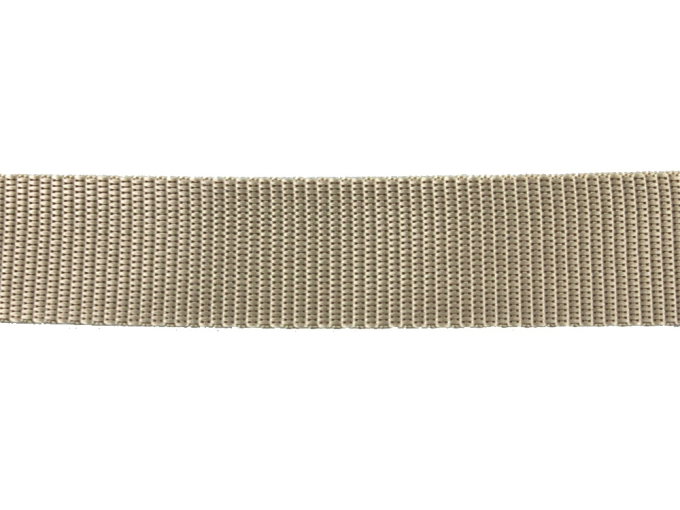 Sangle anse de sac bandoulière 3cm, polypropylène, beige
