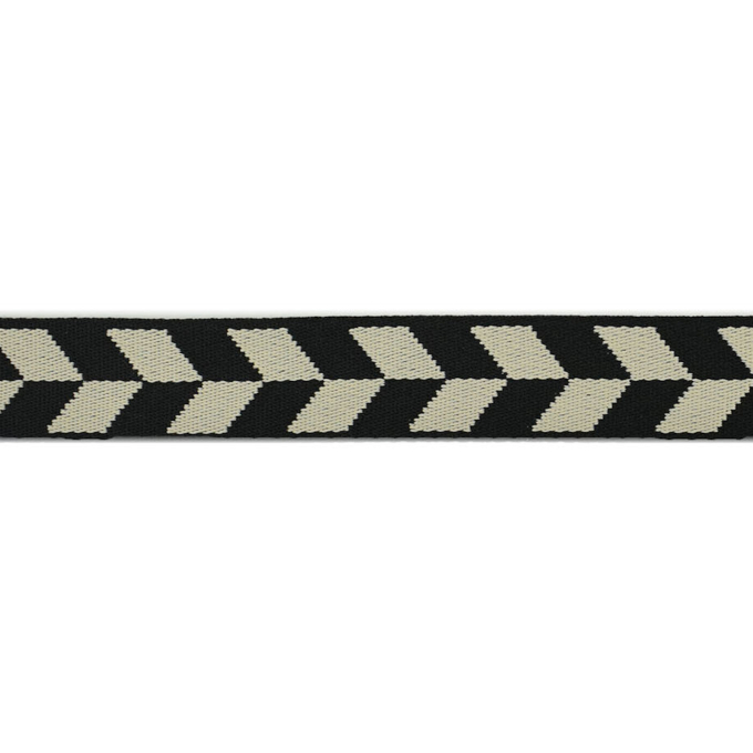 Sangle pour anse de sac Fishbone 38mm, noir