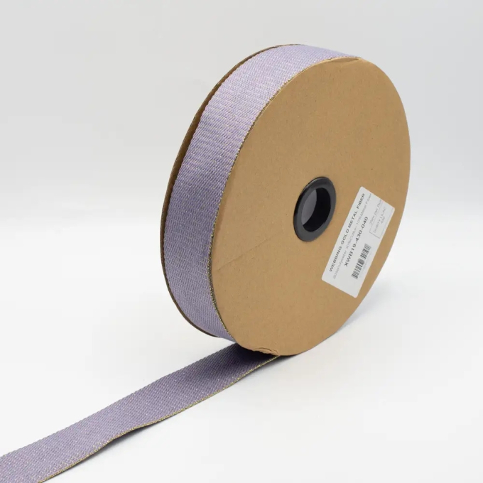 Sangle anse de sac bandoulière 4 cm, vieux lilas