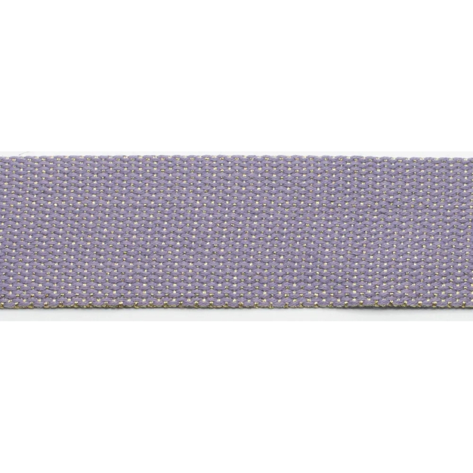 Sangle anse de sac bandoulière 4 cm, vieux lilas