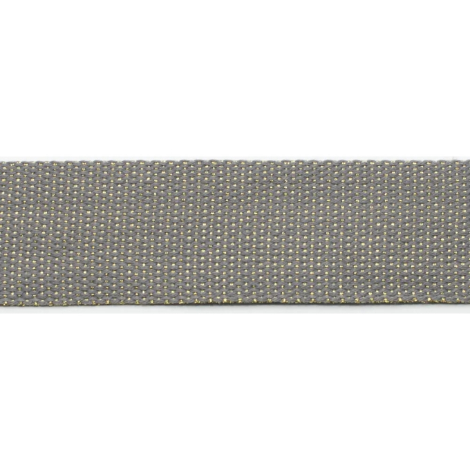 Sangle anse de sac bandoulière 4 cm, gris