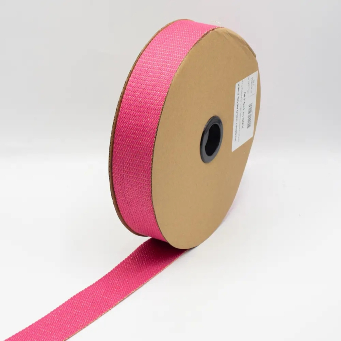 Sangle anse de sac bandoulière 4 cm, rose fuchsia