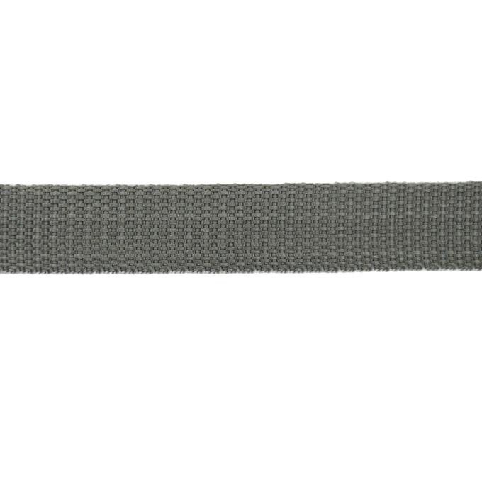 Tassenband 25 mm middengrijs