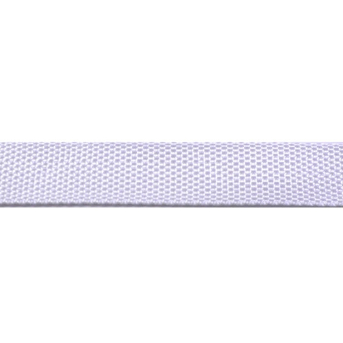 Bag-Webbing white 25 mm