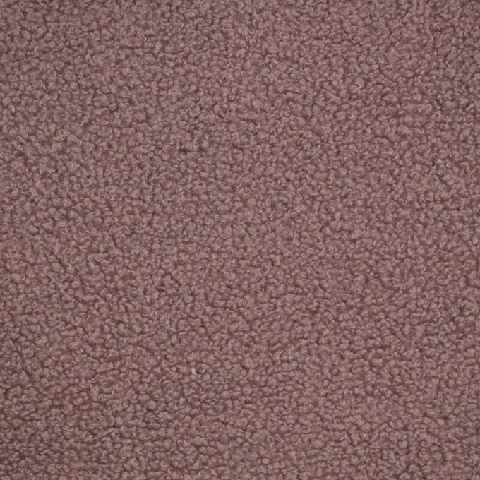 Tissu sherpa peluche teddy double face, vieux rose