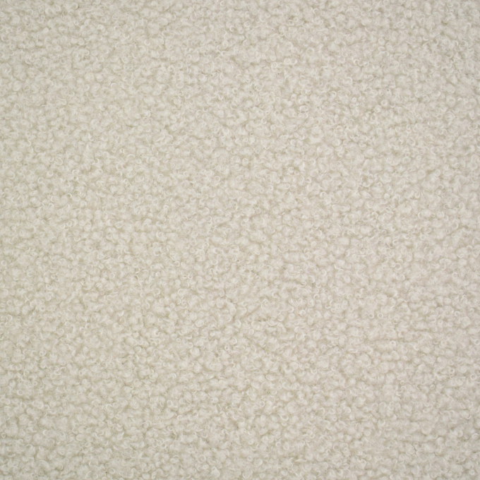 Tissu sherpa peluche teddy double face, beige