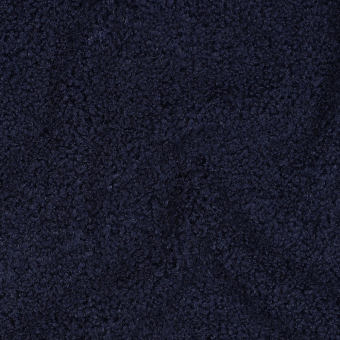 Teddy fleece doubleface, donkerblauw