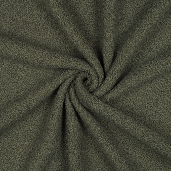 Teddyfleece Doubleface, olivgrün