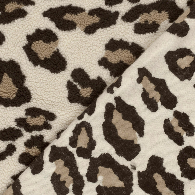 Teddy plush Big Leo Dots, light brown