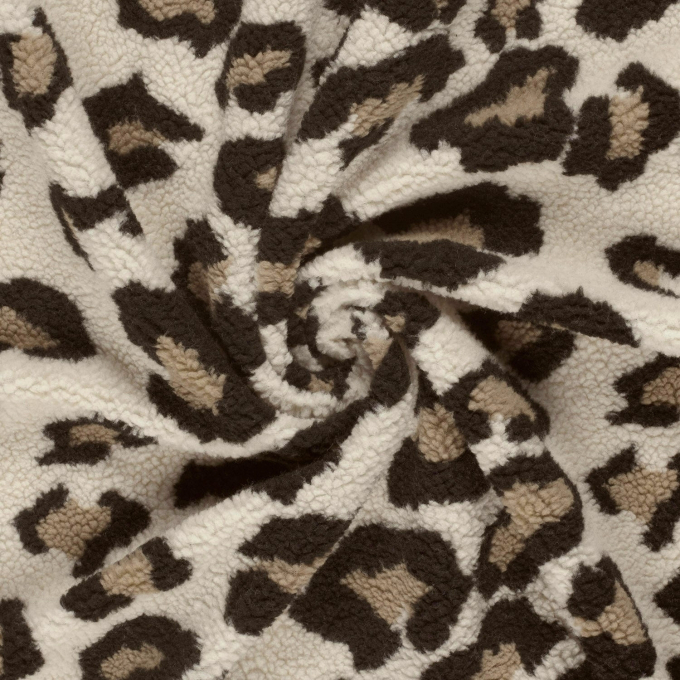 Teddy plush Big Leo Dots, light brown