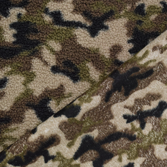 Teddy pluche Camouflage, vlegergroen