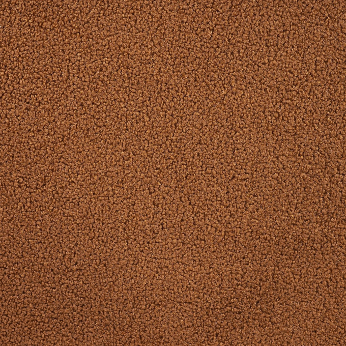 Tissu sherpa peluche teddy cloudy, marron
