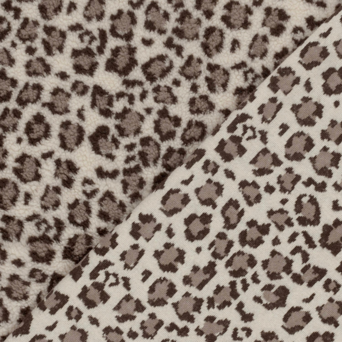 Teddy plush Little Leo Dots, light brown