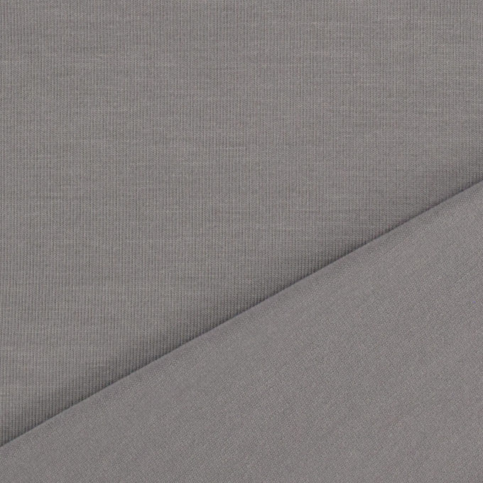 Tissu Tencel jersey modal uni, gris