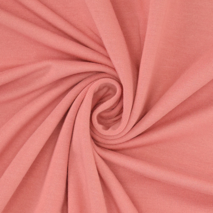 Tencel Tissu jersey modal uni, corail