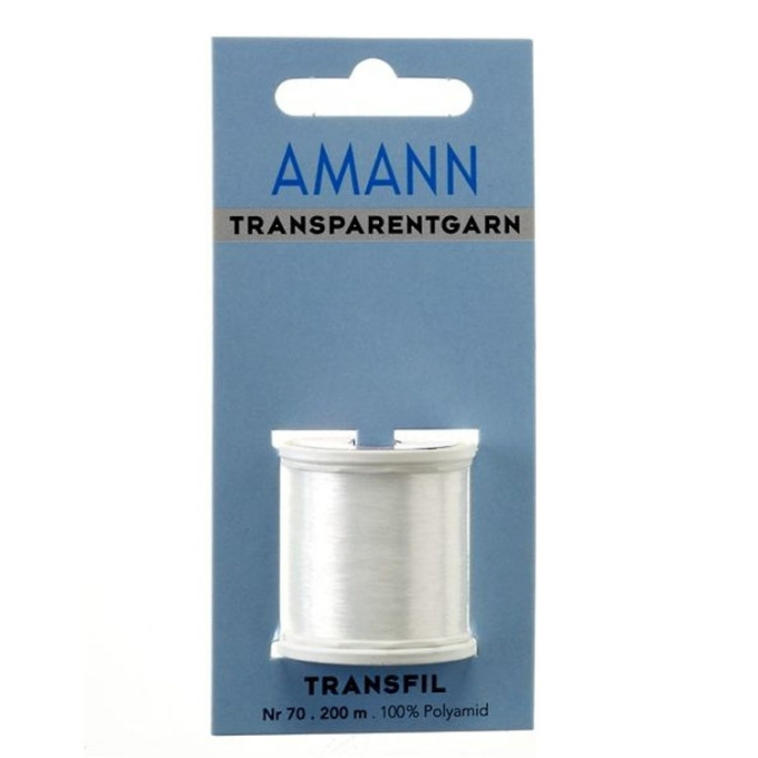 Transparent-thread, Nr. 70, 200 m, white
