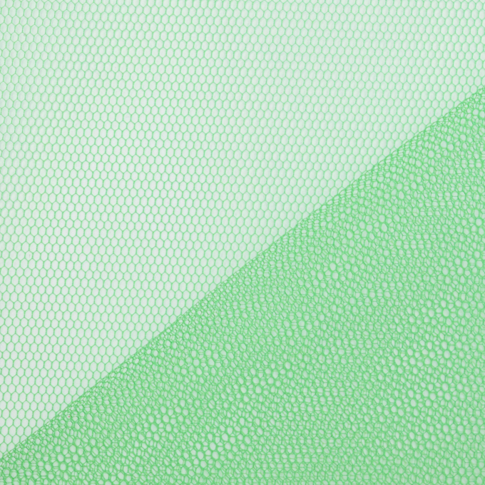 Tissu tulle uni, vert gazon