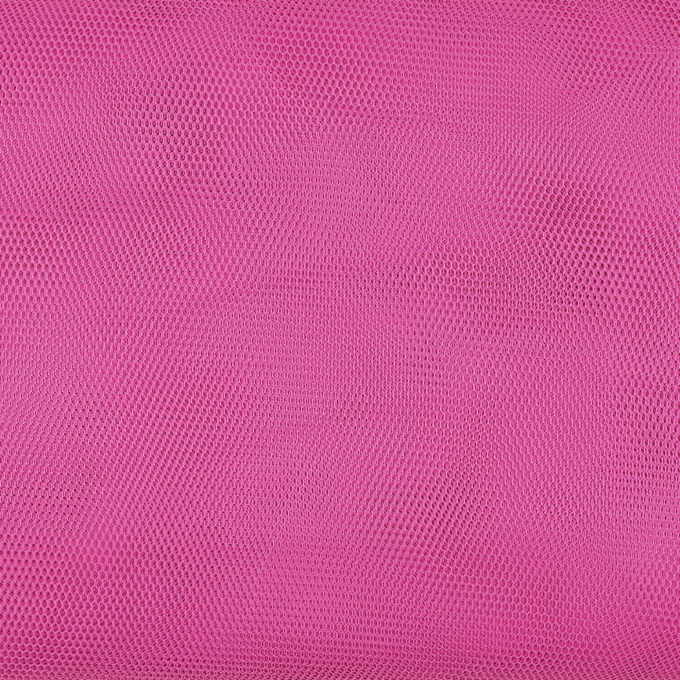 Tissu tulle uni, rouge magenta