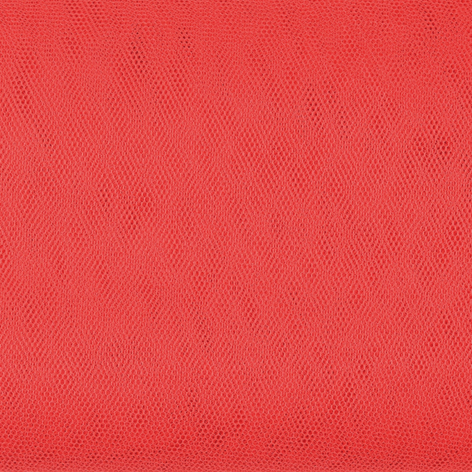 Tule effen, rood